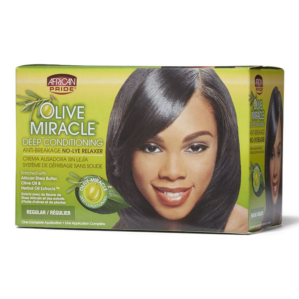 Olive Miracle No Lye Regular Relaxer System