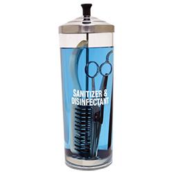 42oz Acrylic Sanitizing Jar - Xcluciv Barber Supplier