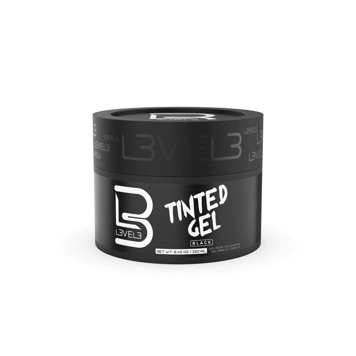 Tinted Hair Gel Black Color 250ml - Xcluciv Barber Supplier
