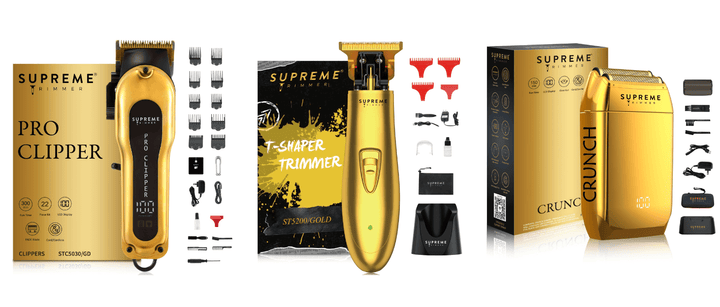 Clipper, Trimmer & Shaver Set - Hair Trimmer, Clipper, and Shaver - Supreme Trimmer Mens Trimmer Grooming kit 