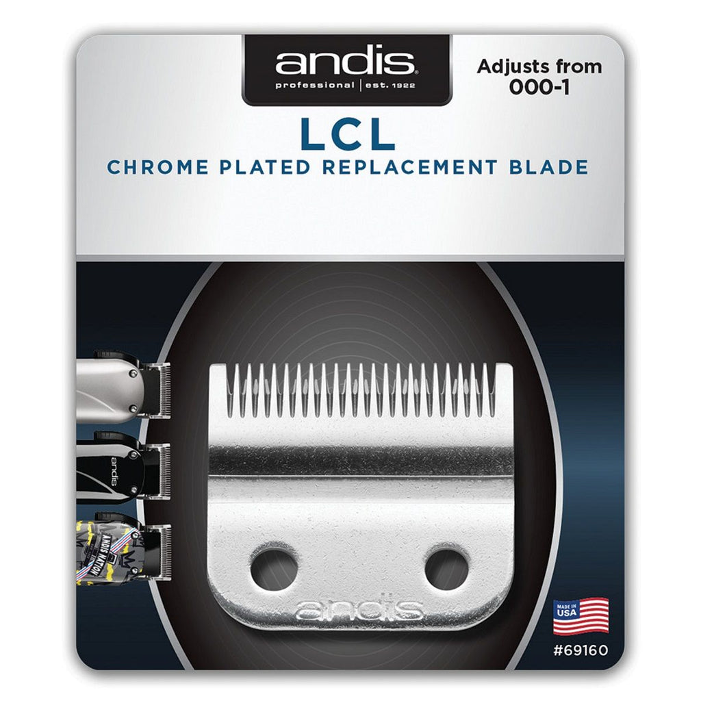 Andis LCL Chrome Plated Replacement Blade Set