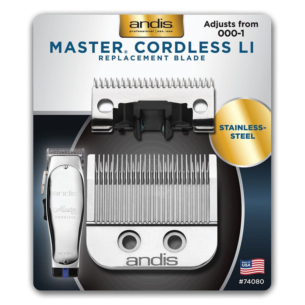 Andis Master Cordless LI Replacement Blade, Stainless Steel Size 000-1