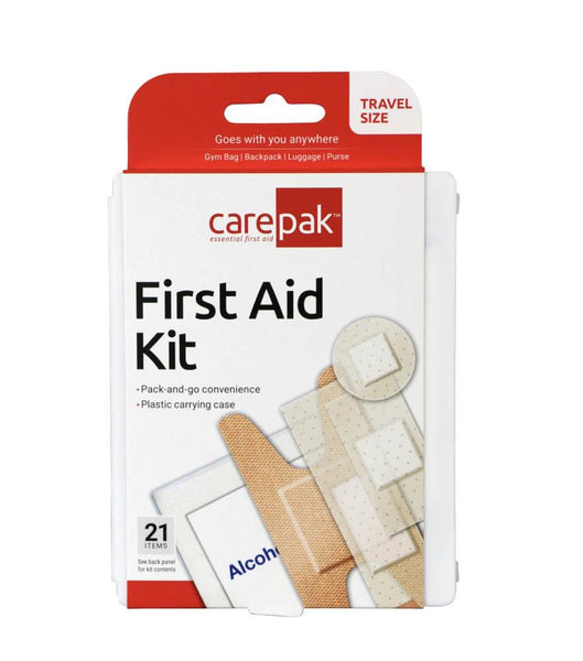 CarePak Aid First Aid Kit 21pcs - Xcluciv Barber Supplier