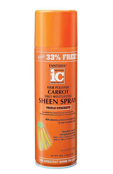 Carrot Sheen Spray - Xcluciv Barber Supplier