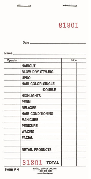 The Deluxe Full Check Pads #4 - Xcluciv Barber Supplier