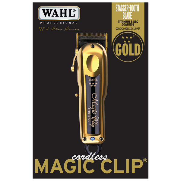 Wahl 5 Star Gold Cordless Magic Clip