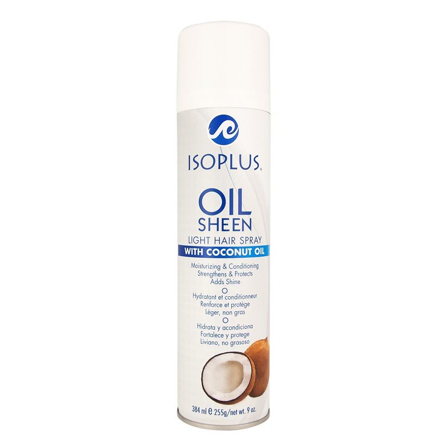 Isoplus Oil Sheen with Coconut Oil 9oz - Xcluciv Barber Supplier