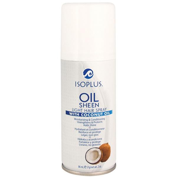 Isoplus Oil Sheen with Coconut Oil 2oz - Xcluciv Barber Supplier