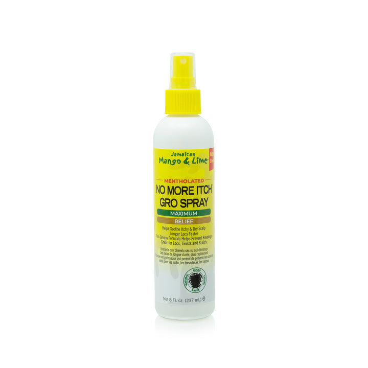 No More Itch Gro Spray Maximum Relief 8oz - Xcluciv Barber Supplier