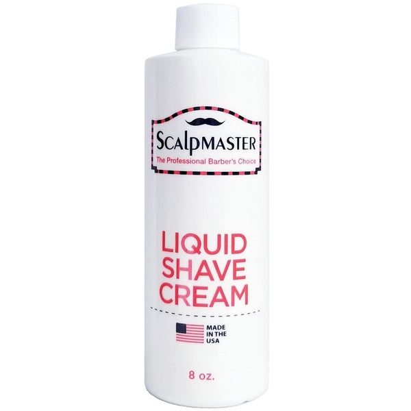 Liquid Shave Cream 8oz - Xcluciv Barber Supplier