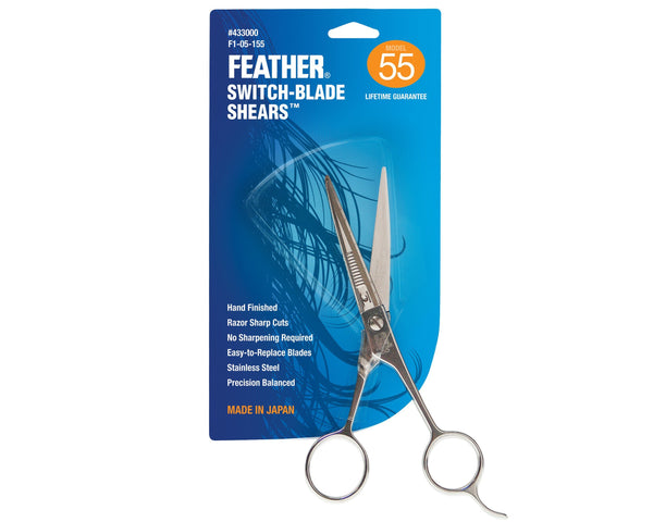 Switch Blade Shears #55 - Xcluciv Barber Supplier