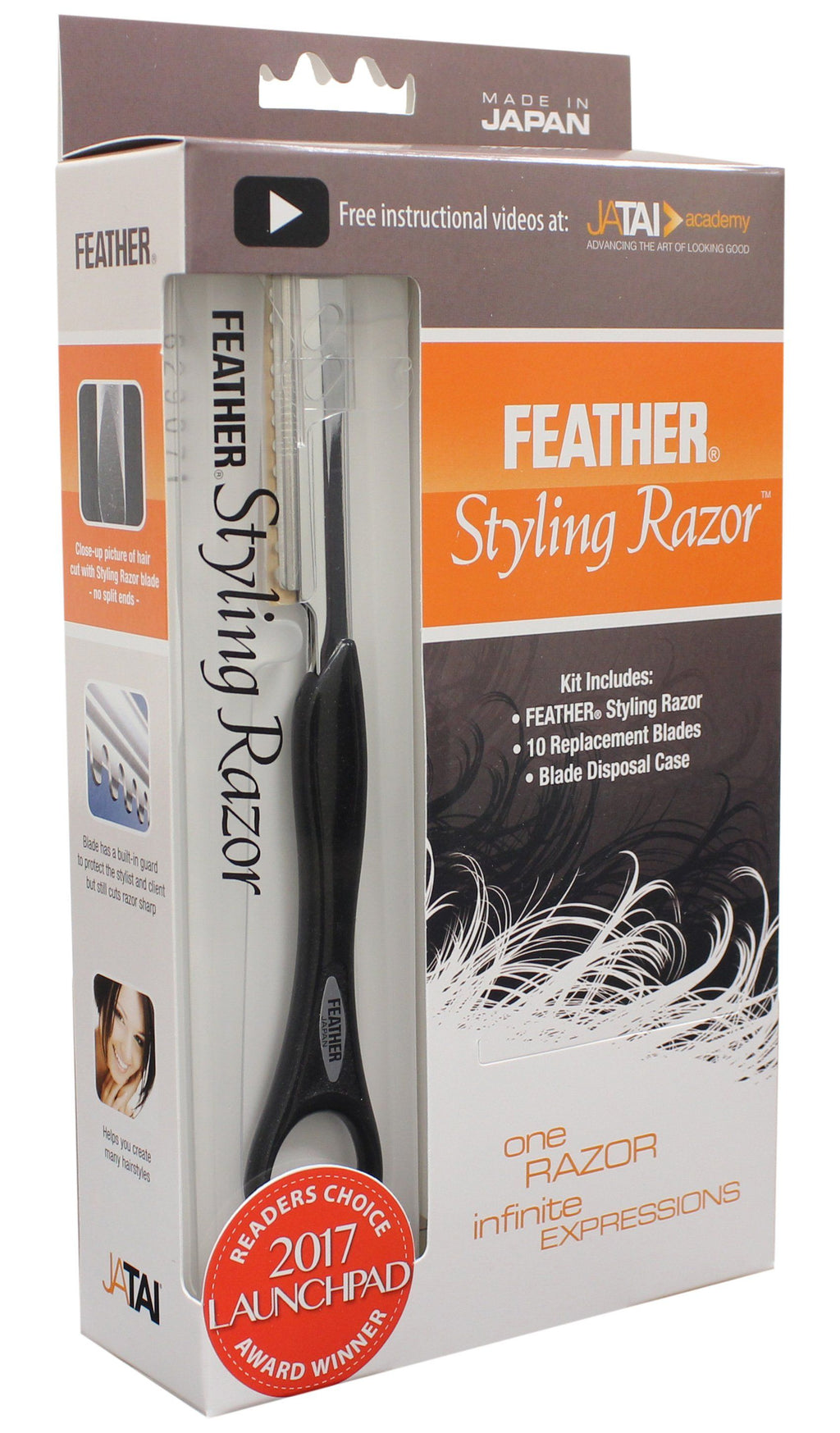 Black Styling Razor - Xcluciv Barber Supplier